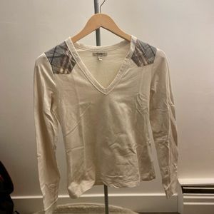 Women’s Vintage Burberry Long Sleeve T-Shirt